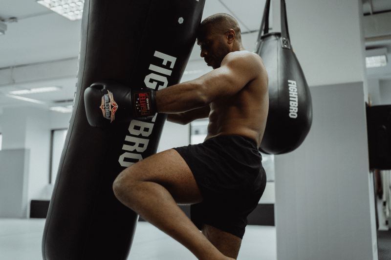 Boxer beim Training - die Freiheit mit Kontaktlinsen von Pöhlemann